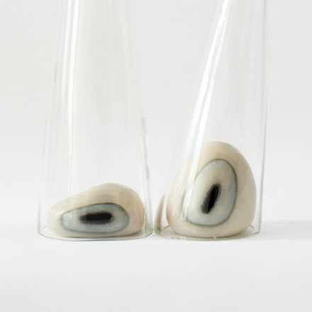 EYES IN GLASS TUBES